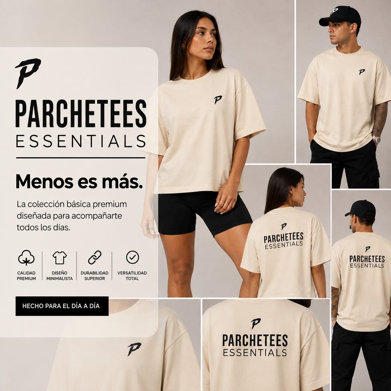 Oversize Essential hombre mujer - Image 4